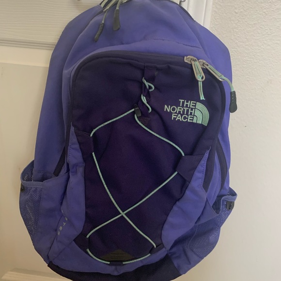 The North Face Purple Backpack - Picture 1 of 4